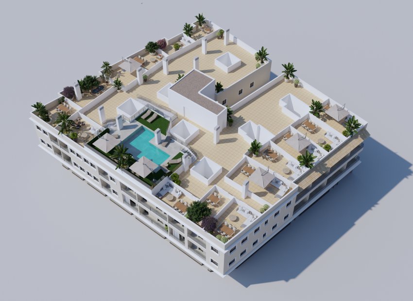 New Build - apartment - Algorfa