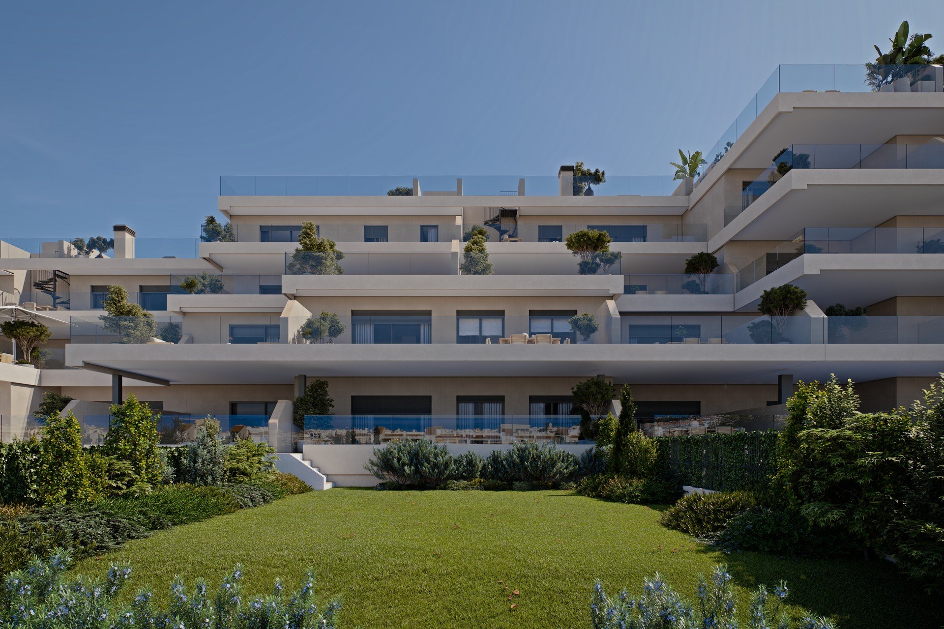 New Build - apartment - Estepona