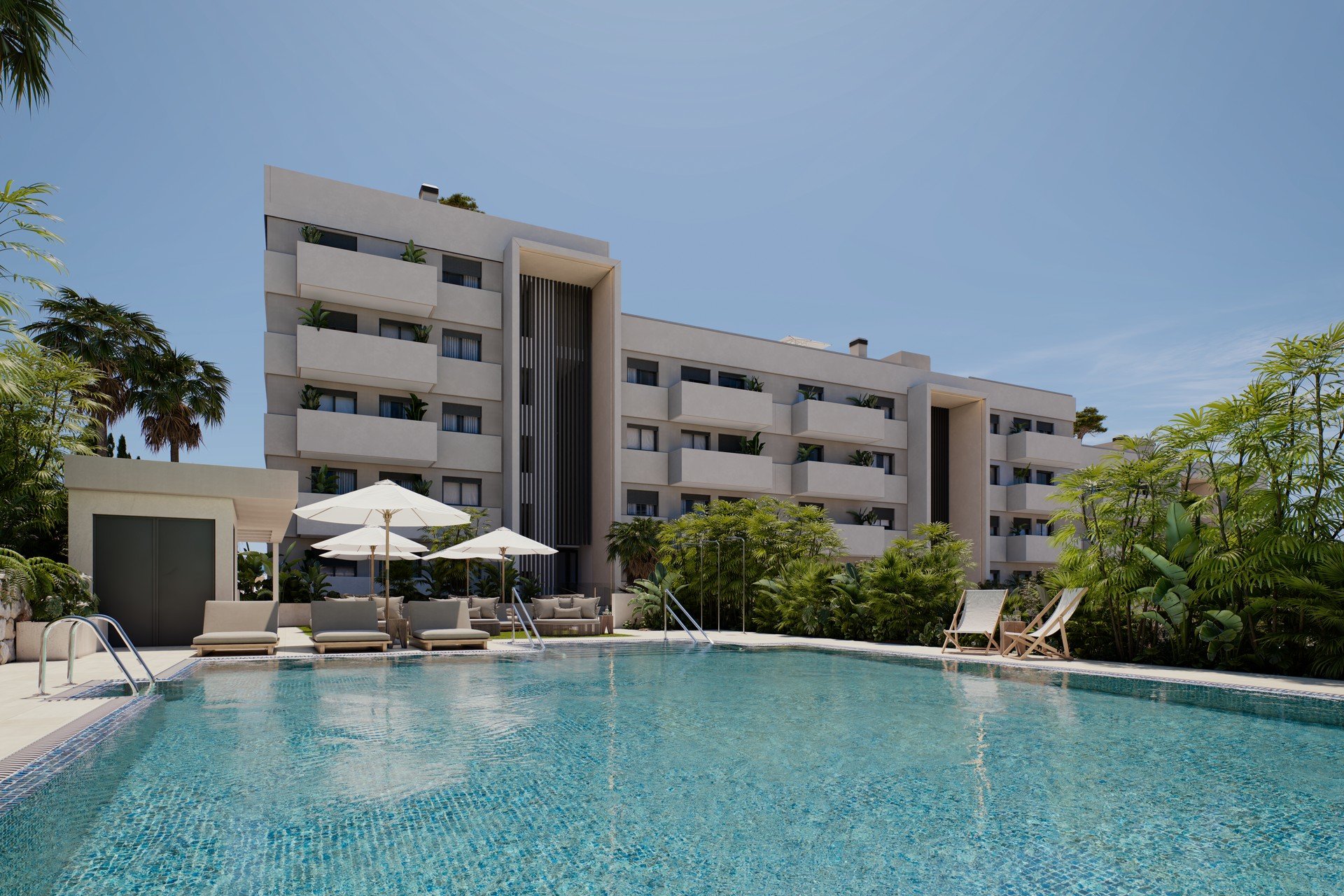 New Build - apartment - Estepona