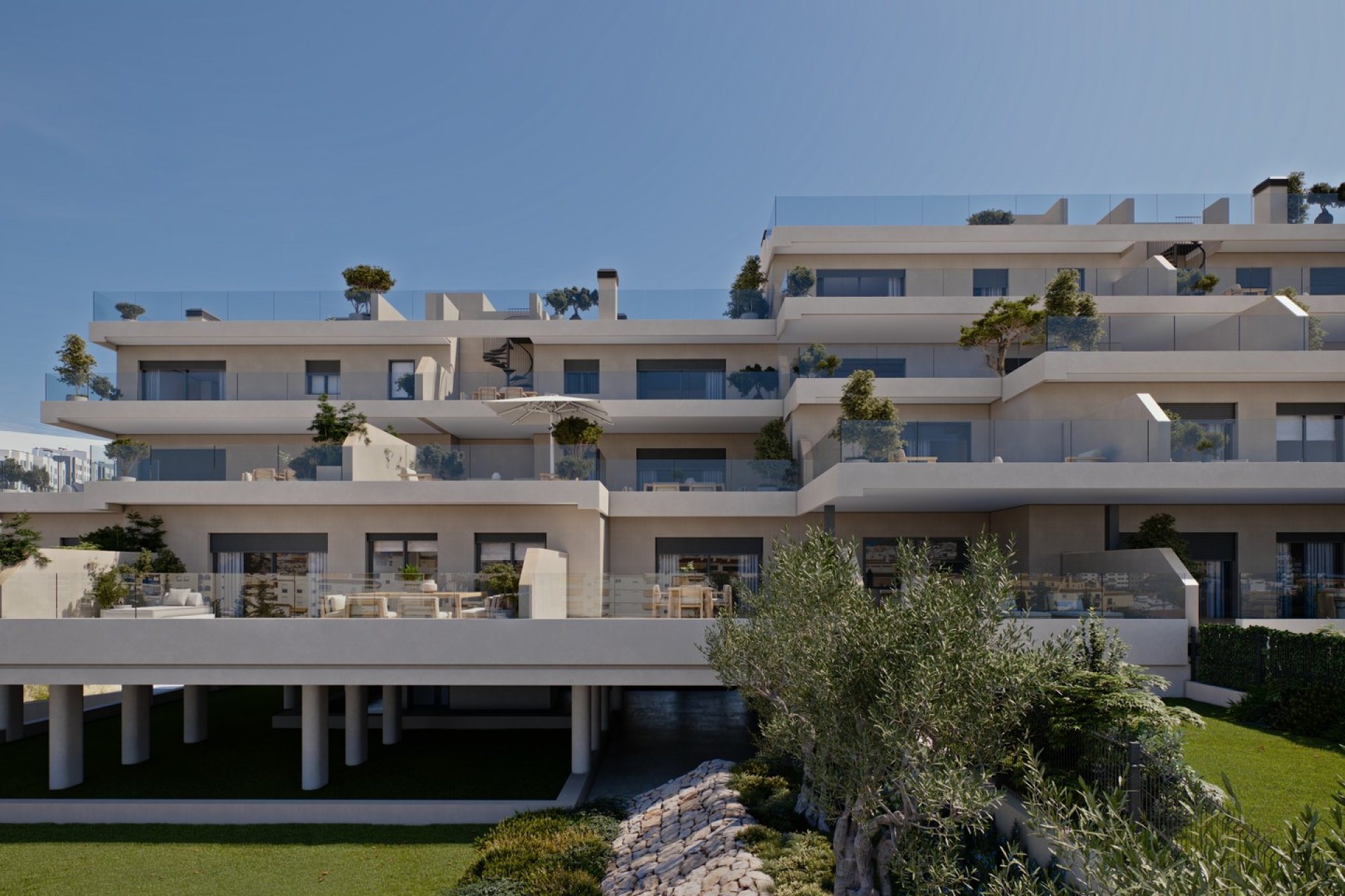 New Build - apartment - Estepona