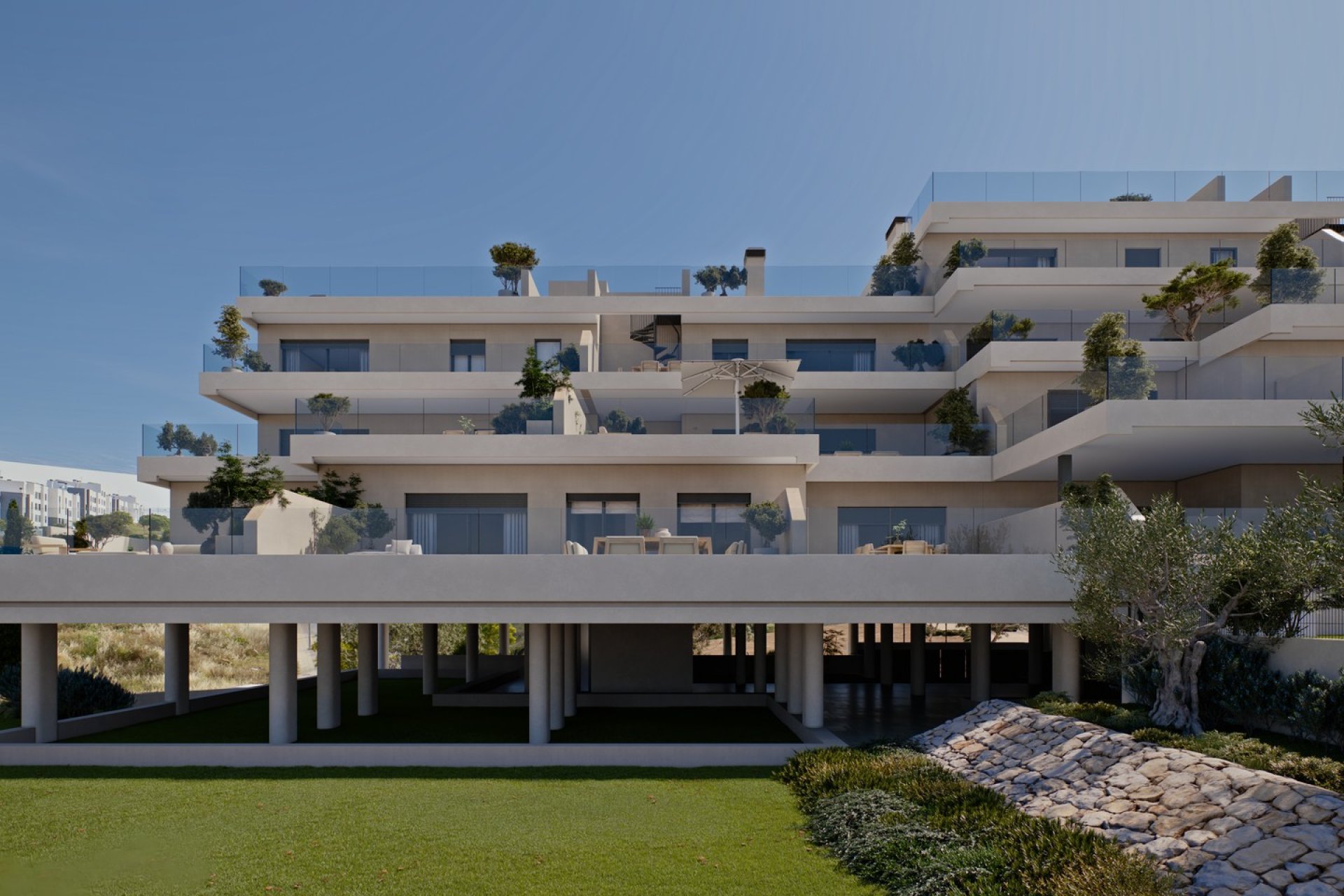 New Build - apartment - Estepona