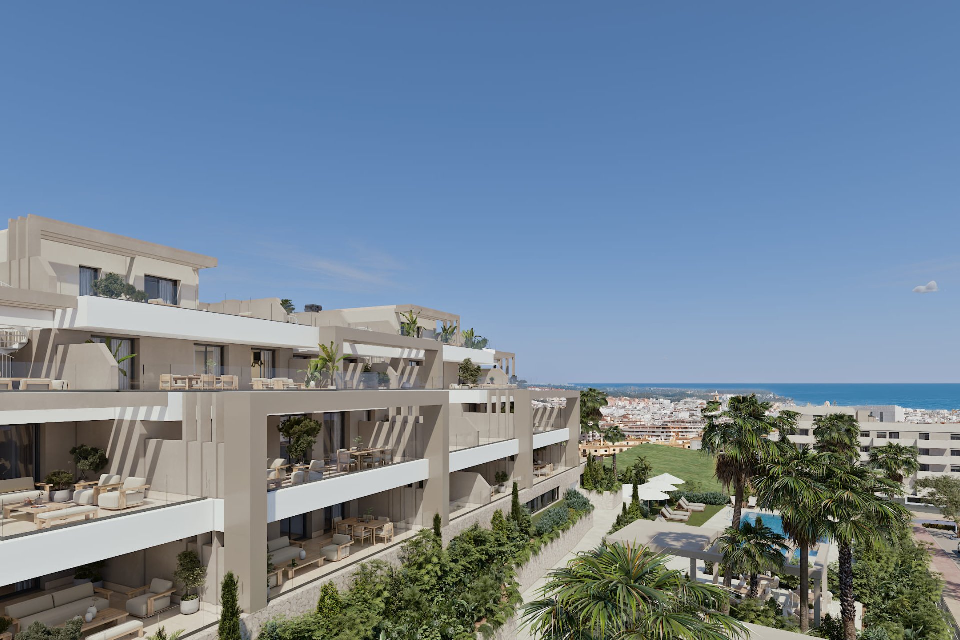 New Build - apartment - Estepona