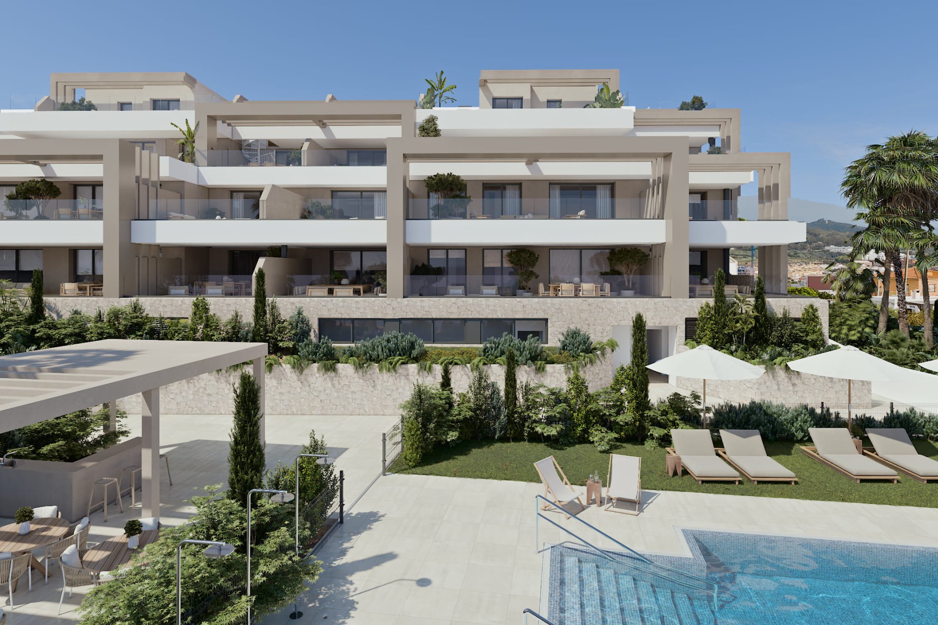 New Build - apartment - Estepona