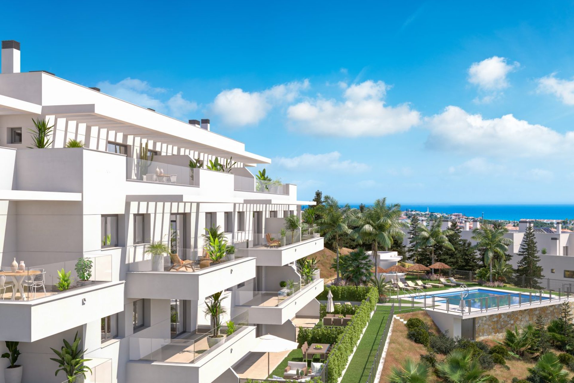 New Build - apartment - Las Lagunas de Mijas