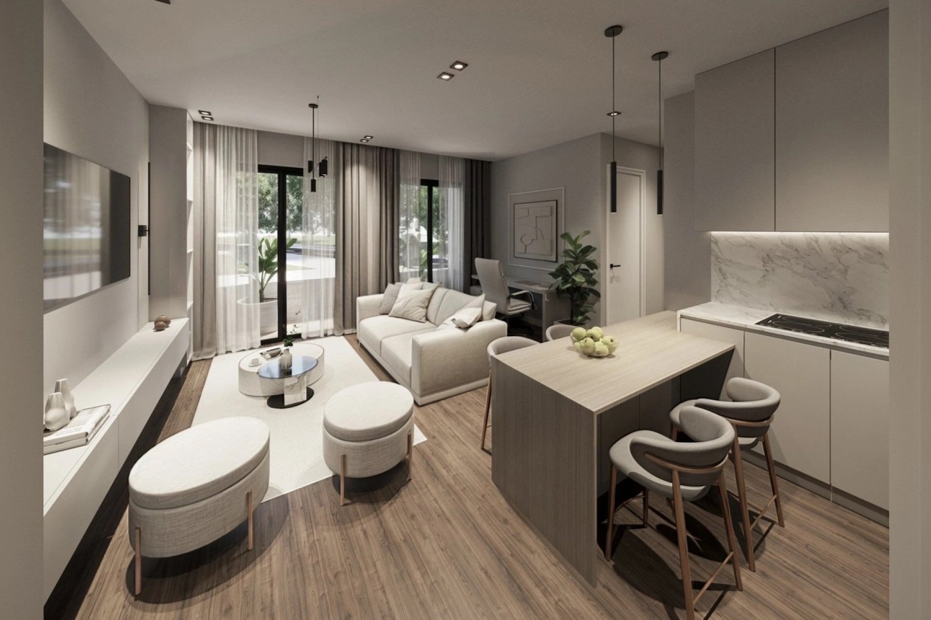 New Build - ground-floor - Las Lagunas de Mijas