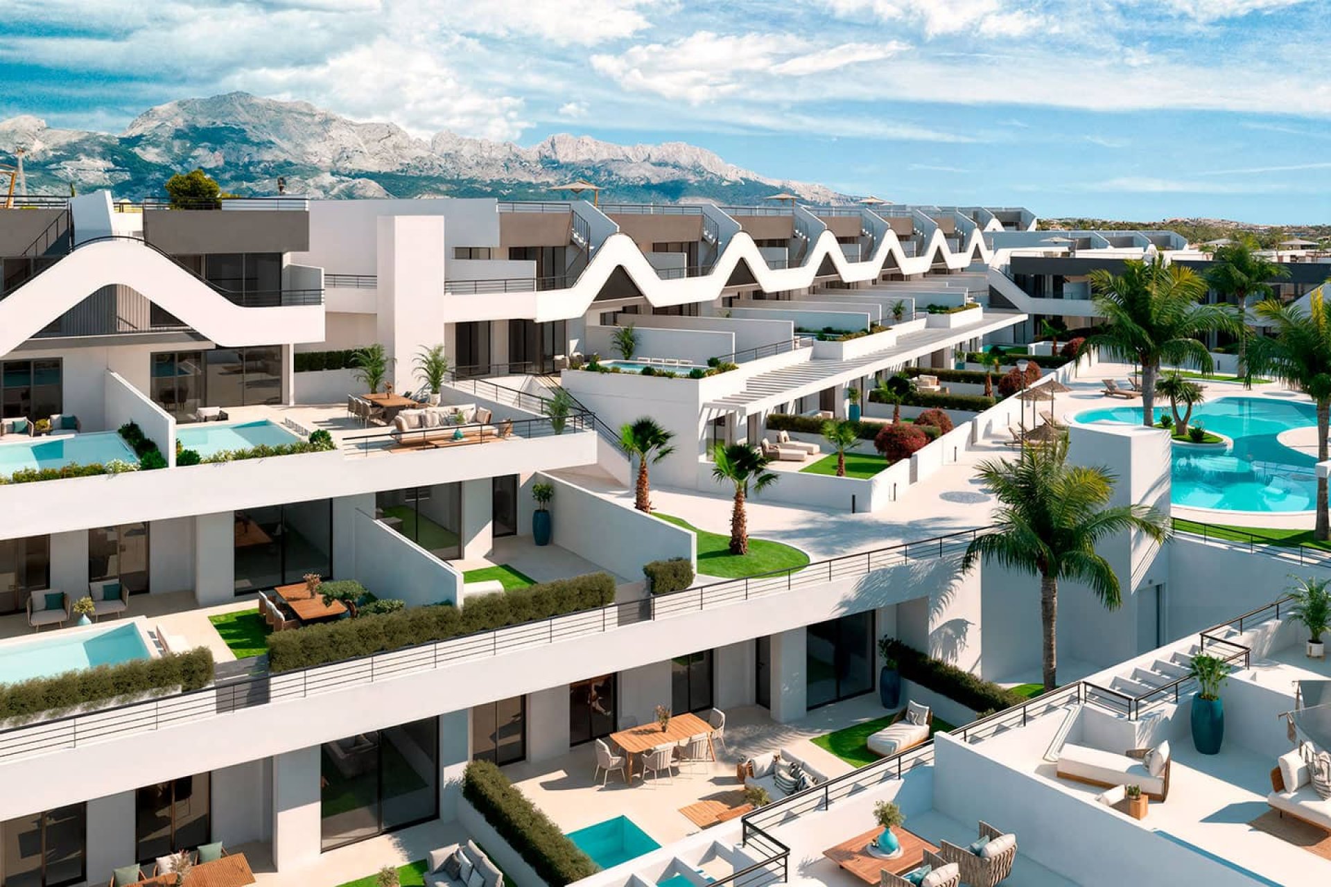 New Build - low-bungalow - Alfaz del Pi