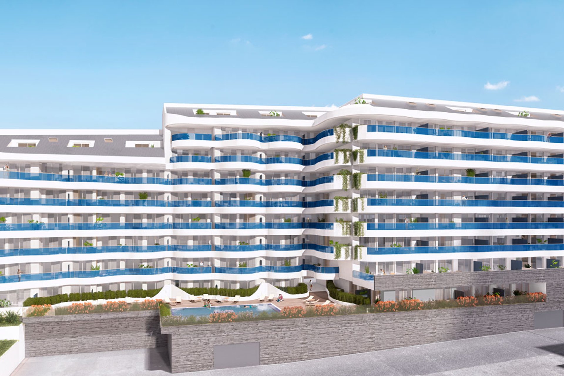 Nowy budynek - apartment - Fuengirola