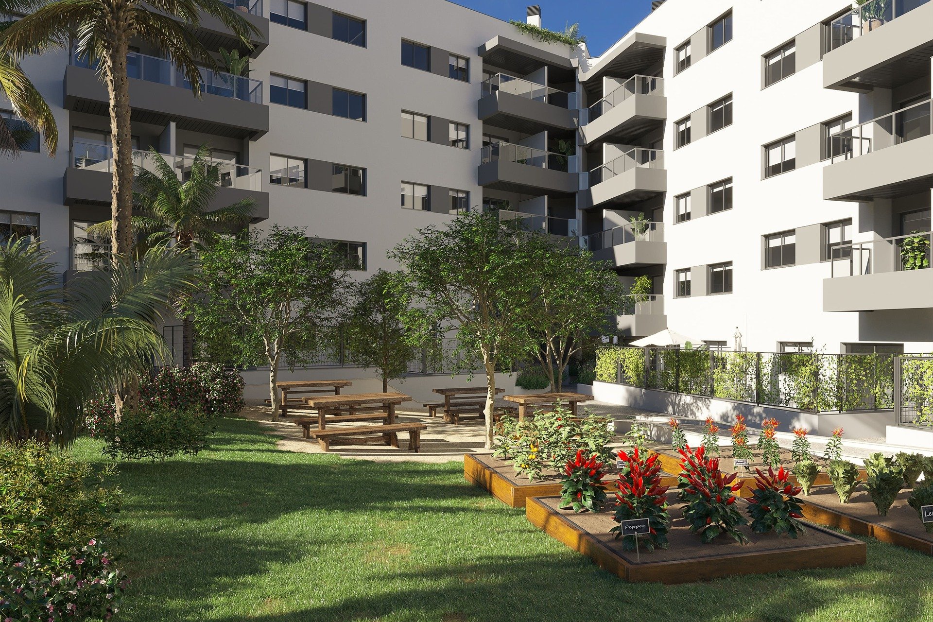 Nowy budynek - Daszek - Las Lagunas de Mijas