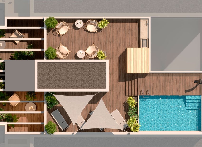 Nowy budynek - Daszek - Torrevieja