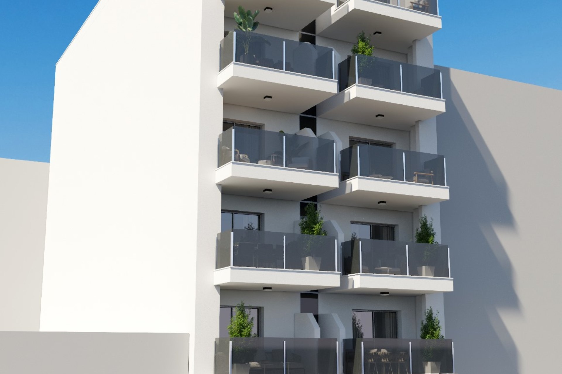 Nowy budynek - ground-floor - Torrevieja