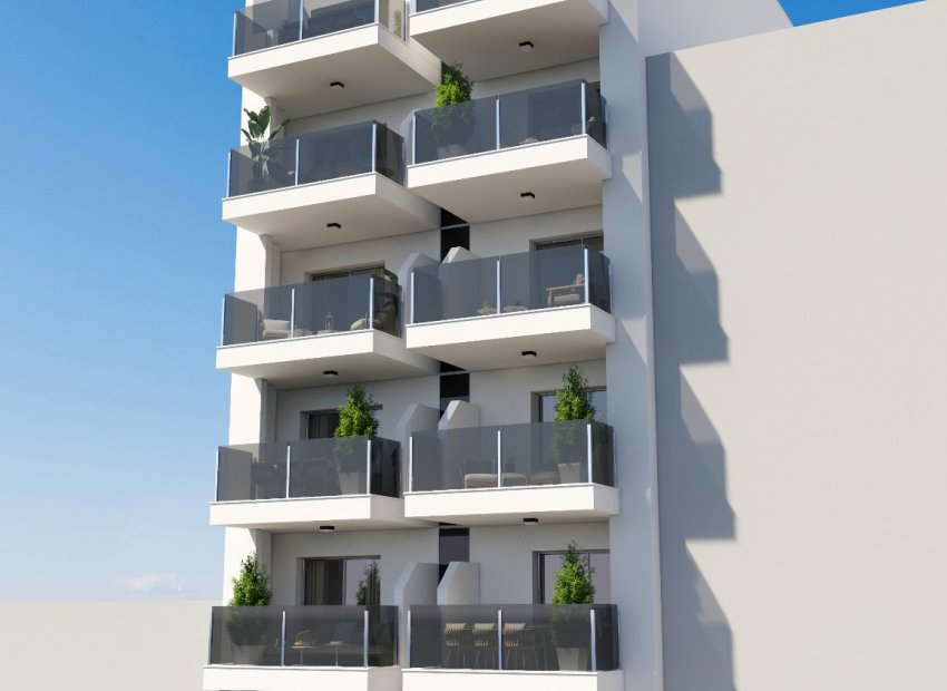 Nowy budynek - ground-floor - Torrevieja