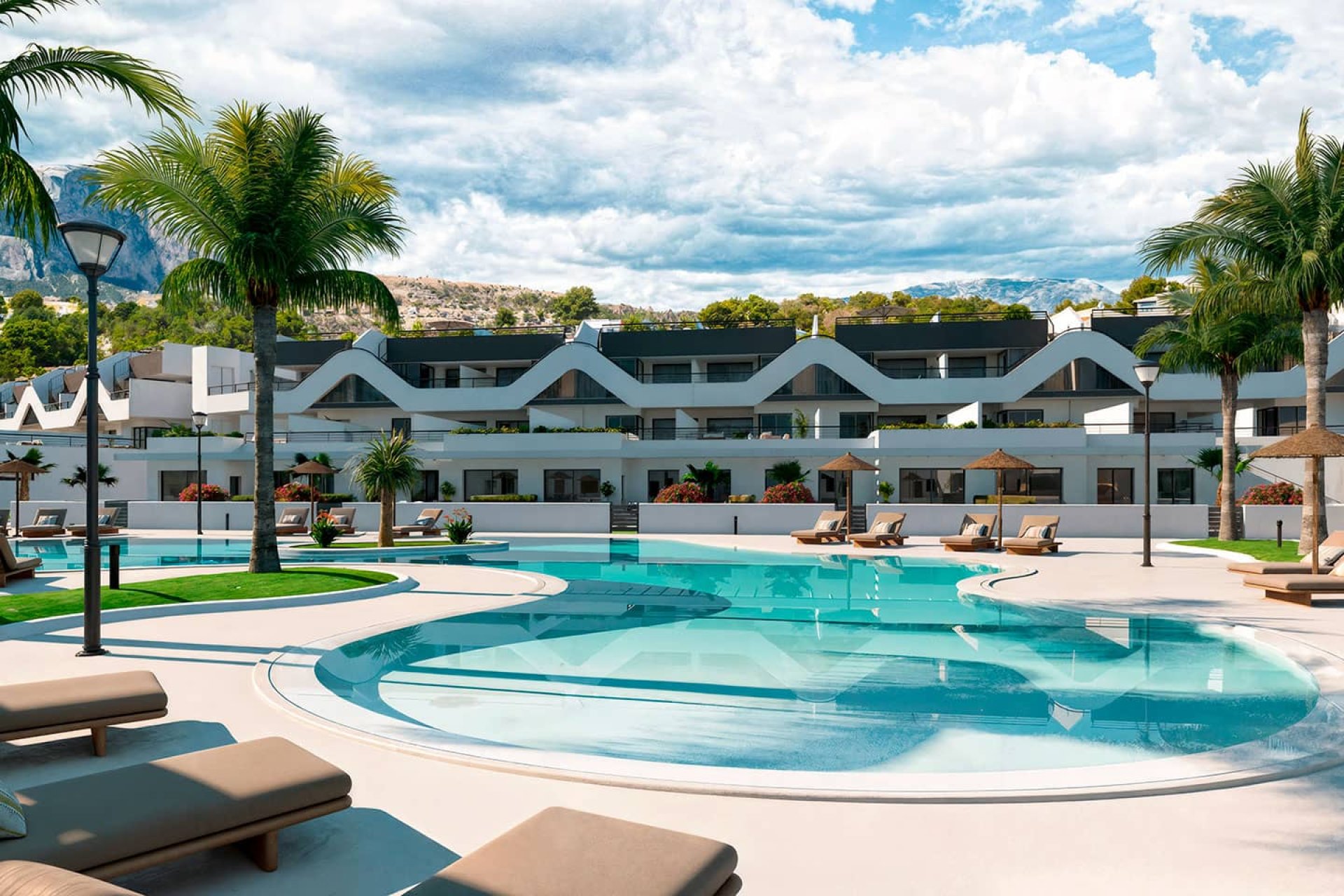 Nowy budynek - low-bungalow - Alfaz del Pi