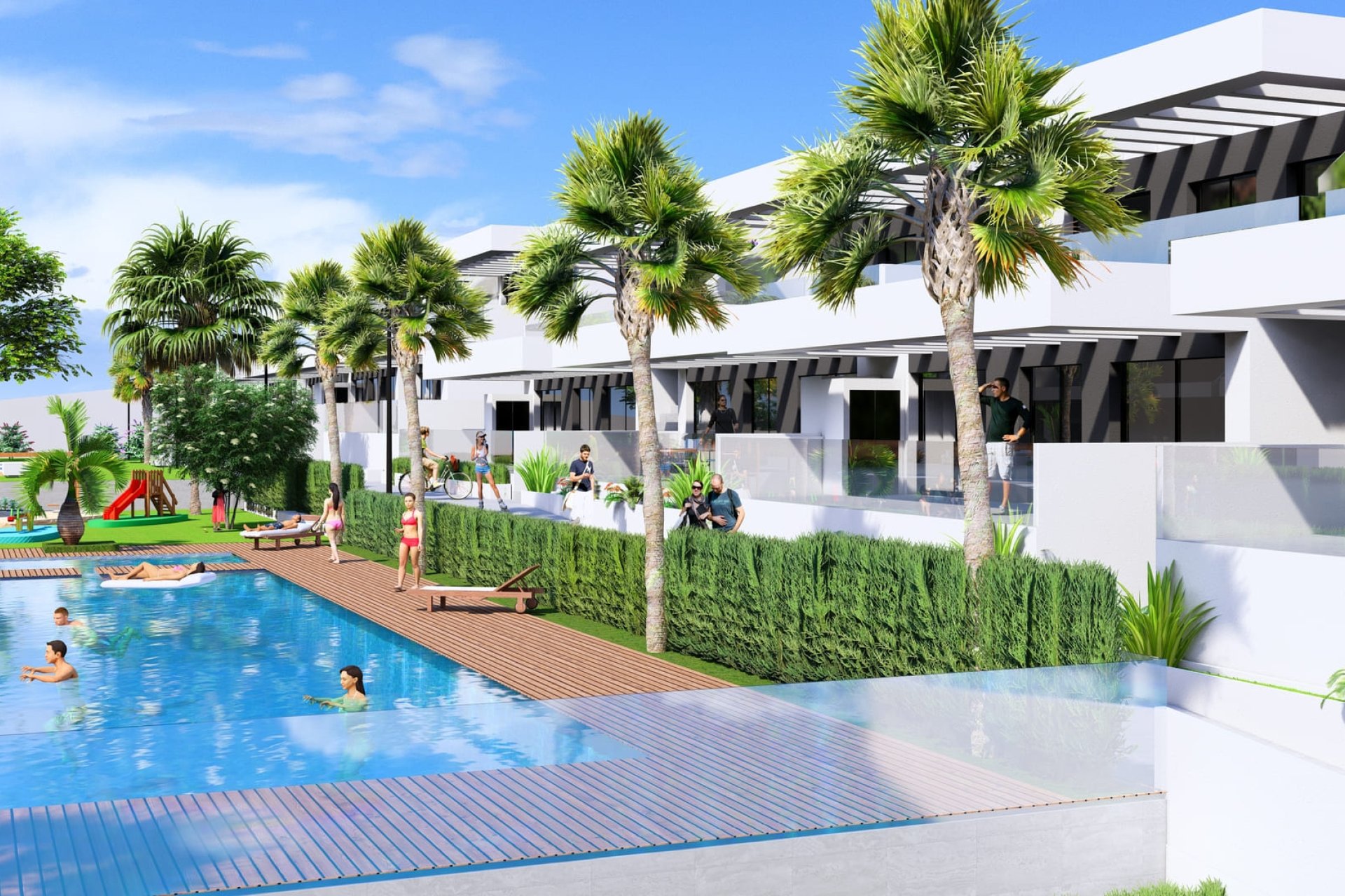 Nowy budynek - low-bungalow - Algorfa