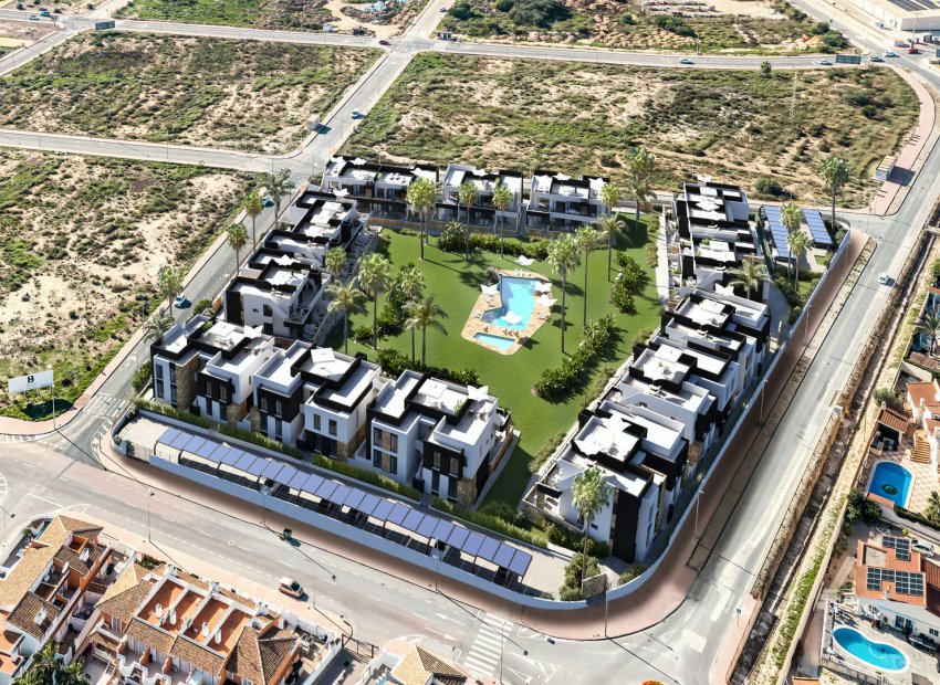 Nowy budynek - low-bungalow - Ciudad Quesada