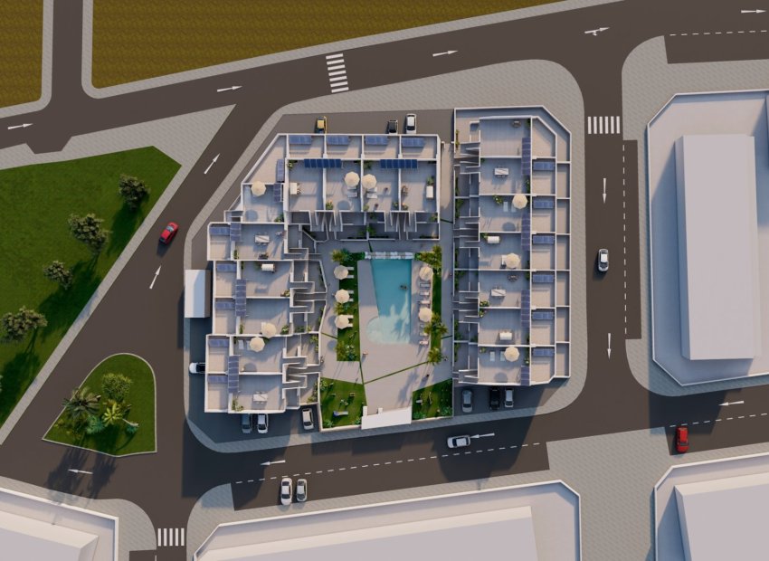 Nowy budynek - low-bungalow - Torre-Pacheco