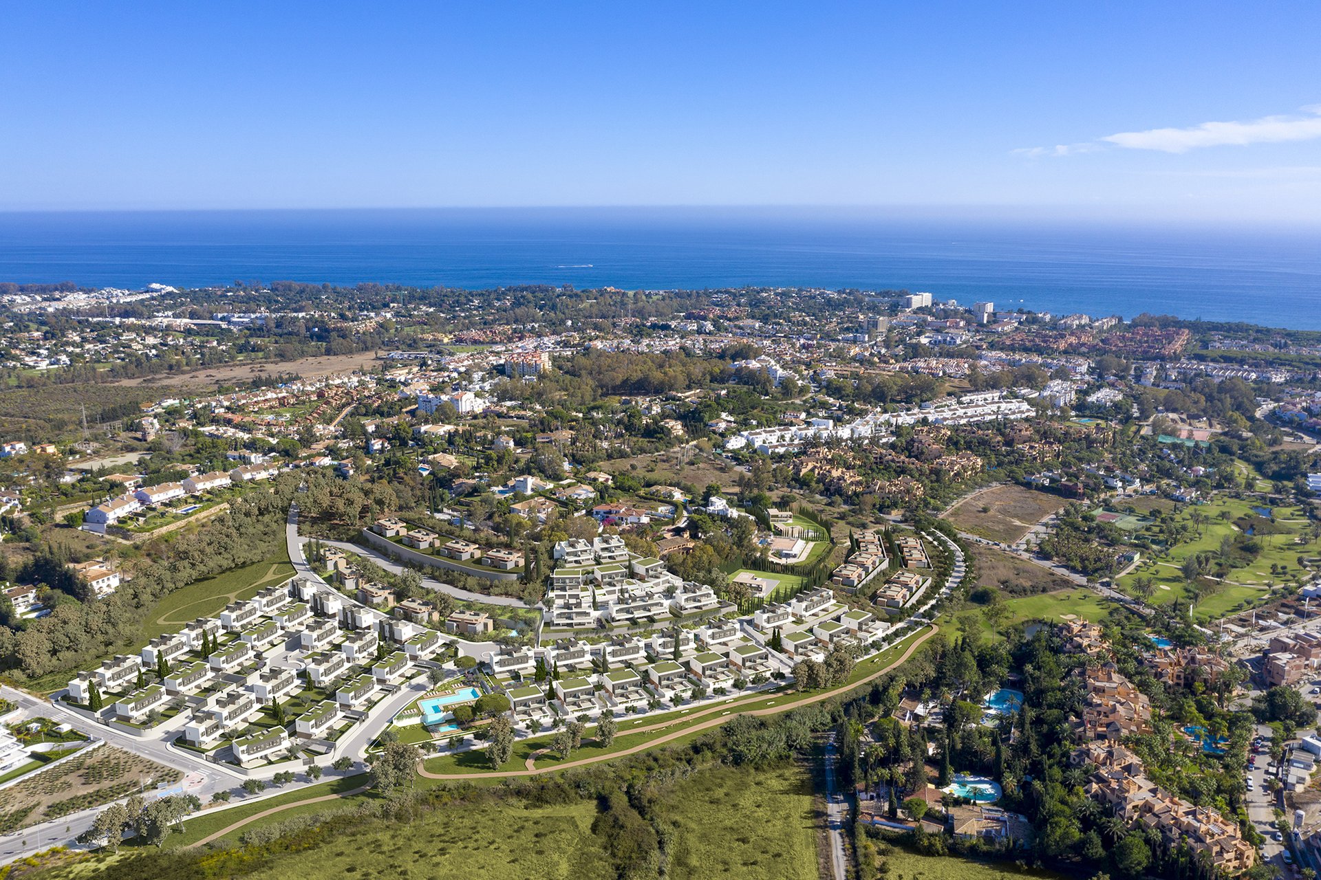 Nowy budynek - terraced - Estepona