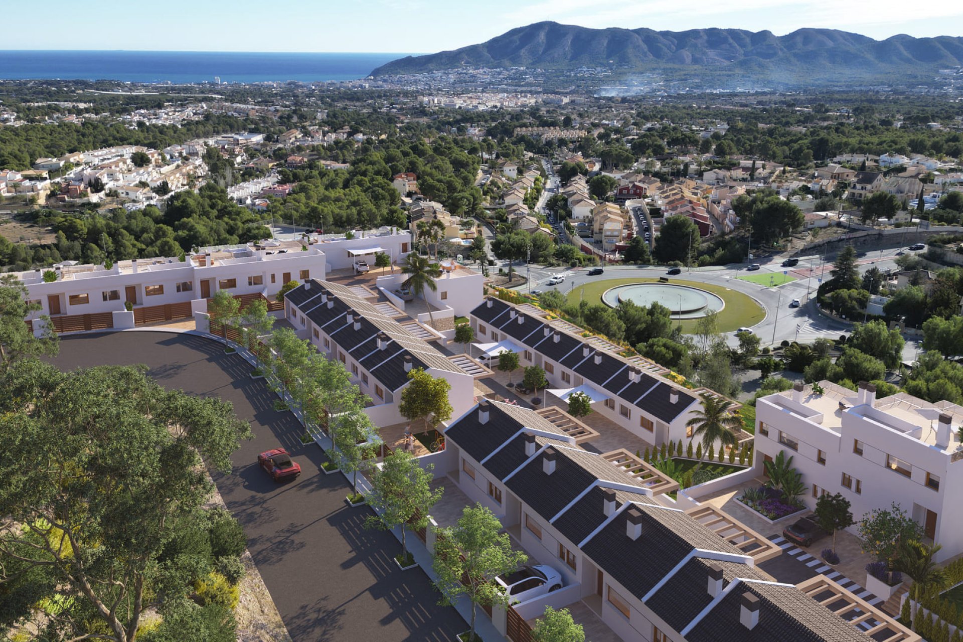 Nowy budynek - terraced - La Nucía