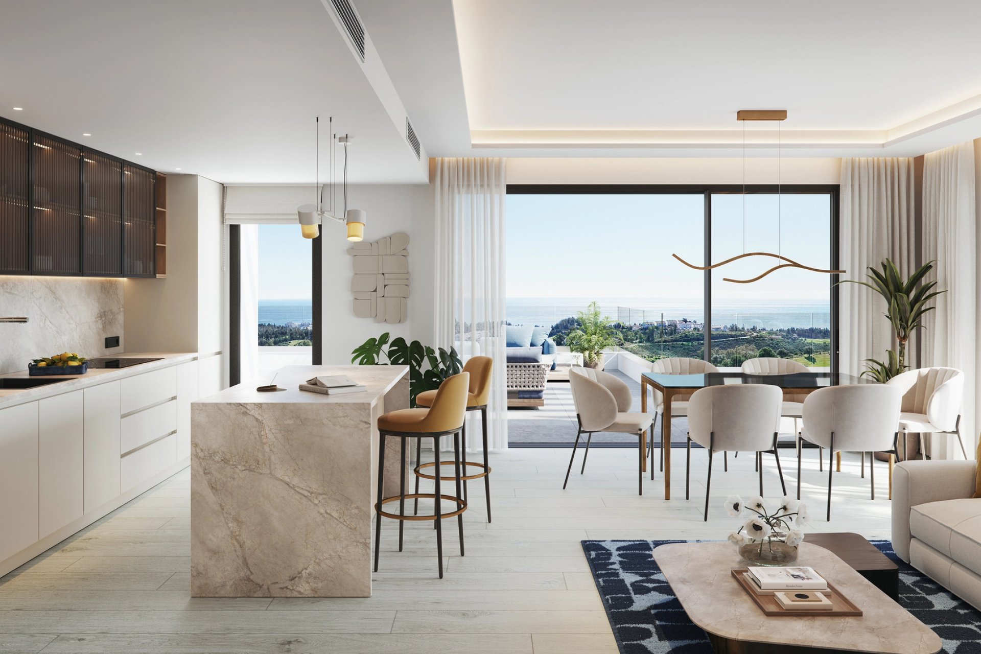 Új építés - apartment - Las Lagunas de Mijas