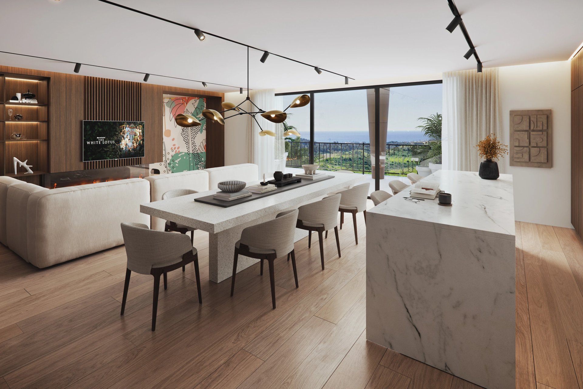 Új építés - apartment - Las Lagunas de Mijas