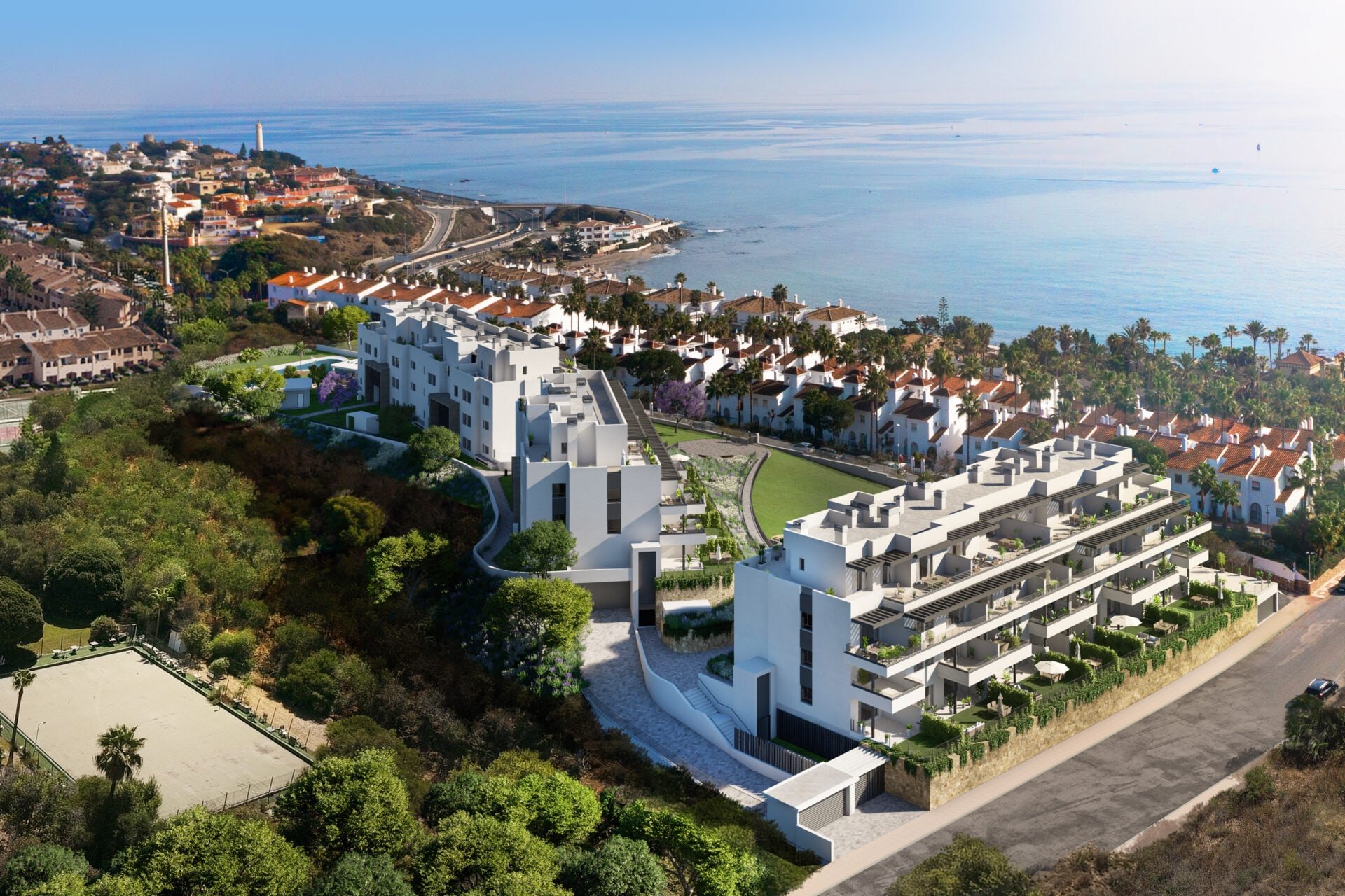 Új építés - apartment - Las Lagunas de Mijas