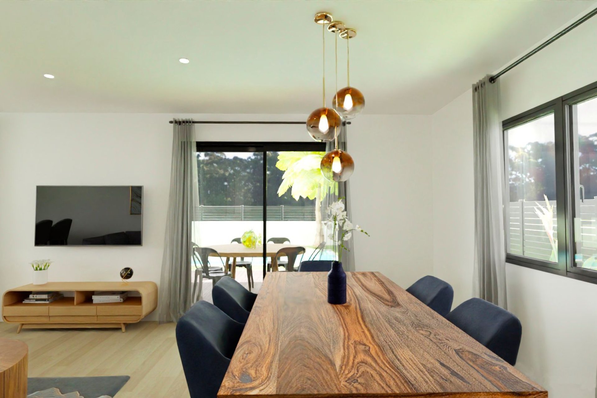 Új építés - detached - Hondón de las Nieves