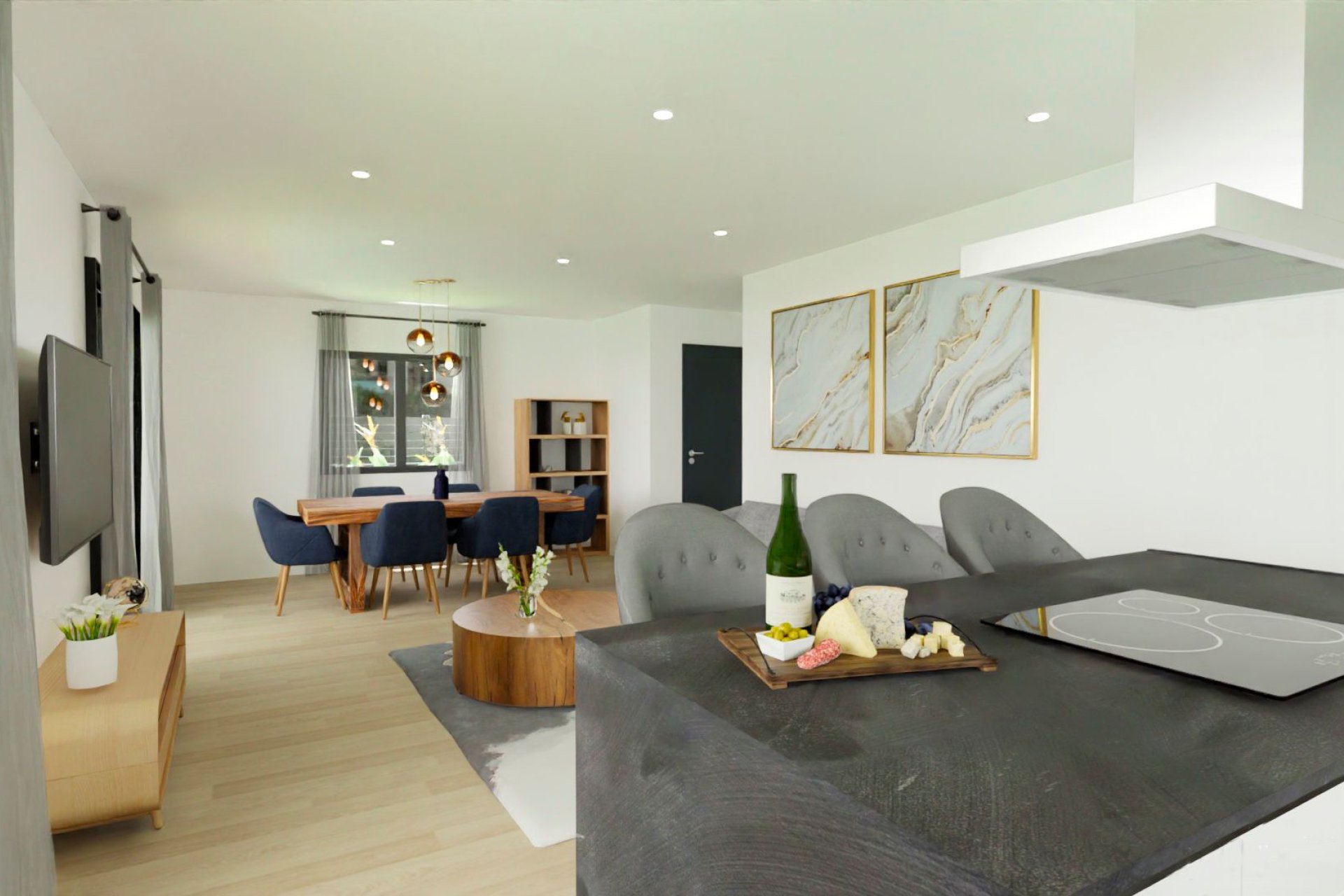 Új építés - detached - Hondón de las Nieves