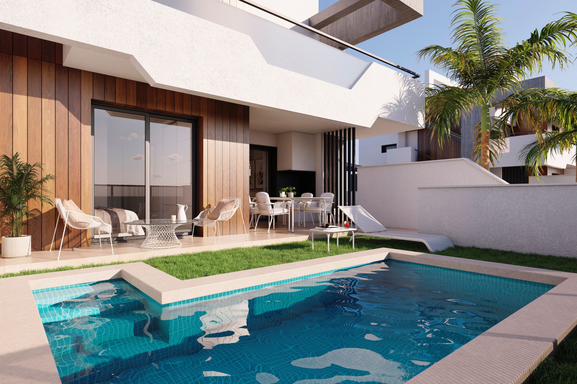 Új építés - low-bungalow - Mazarrón