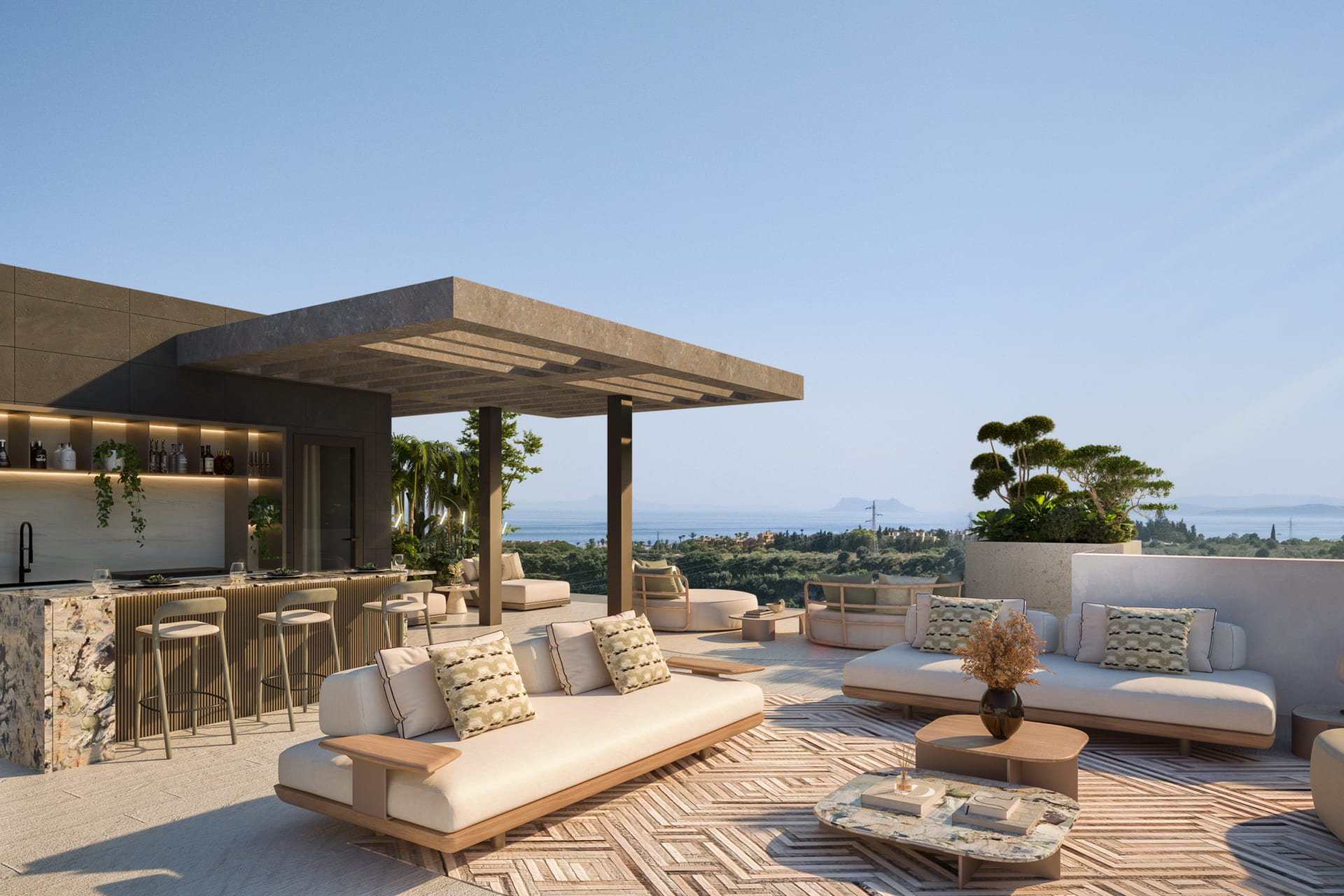 Új építés - Penthouse - Estepona