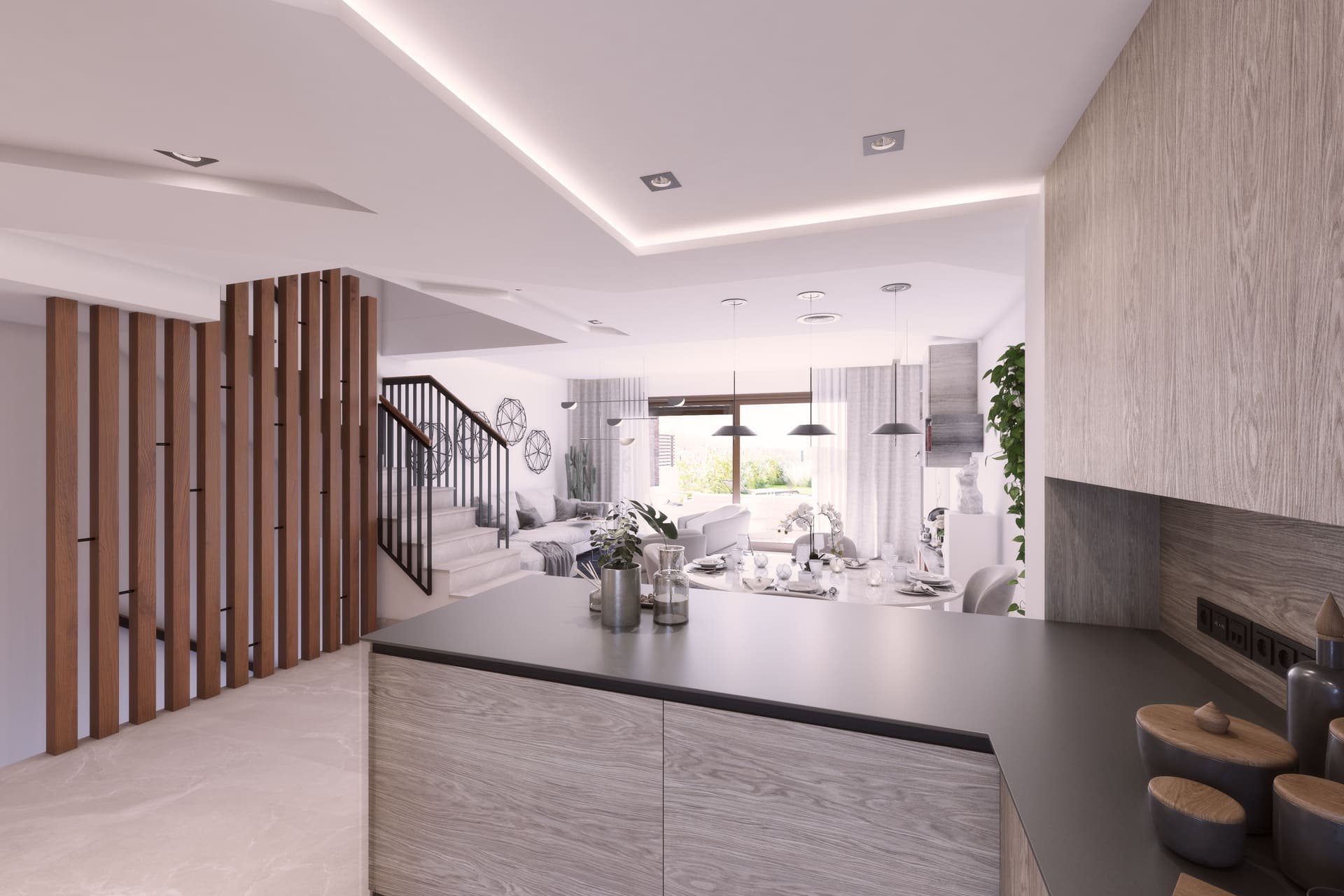 Új építés - terraced - Cerros del Lago