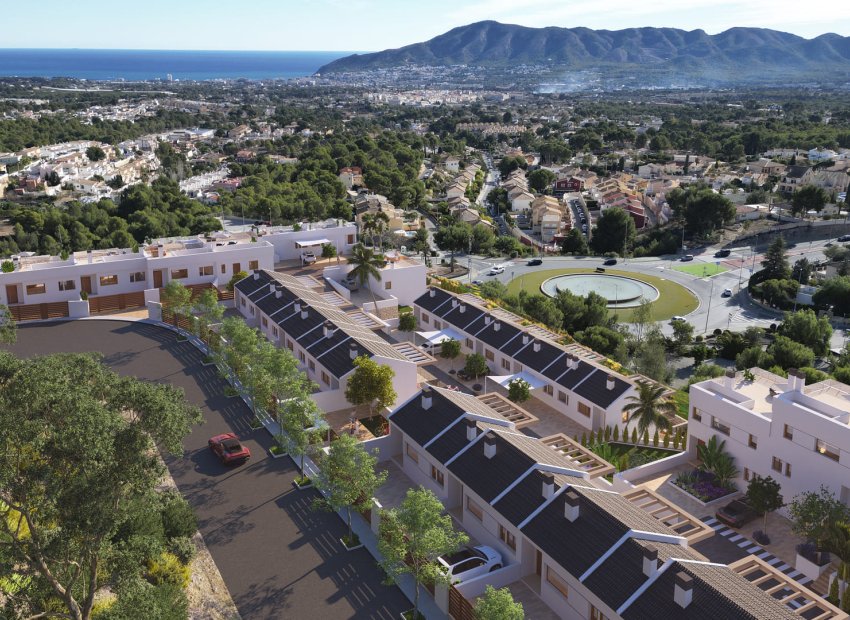 Új építés - terraced - La Nucía