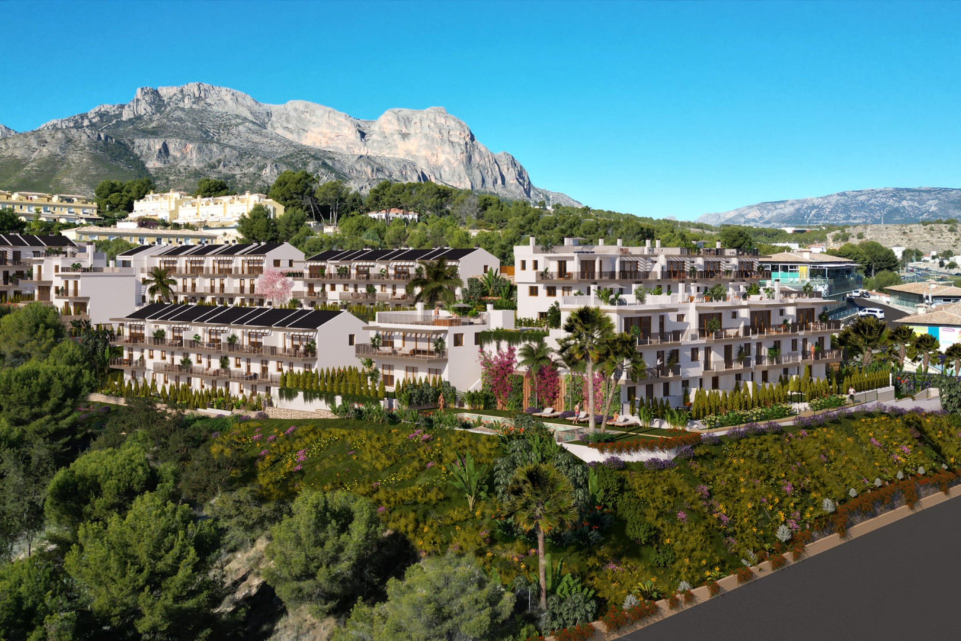 Új építés - terraced - La Nucía