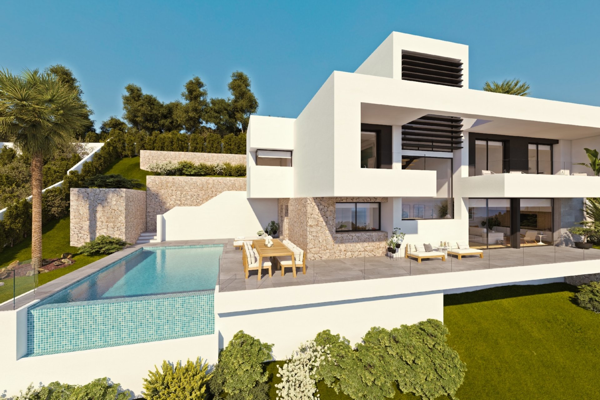 Új építés - Villa - Altea