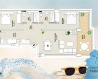 Nowy budynek - apartment - La Manga del Mar Menor